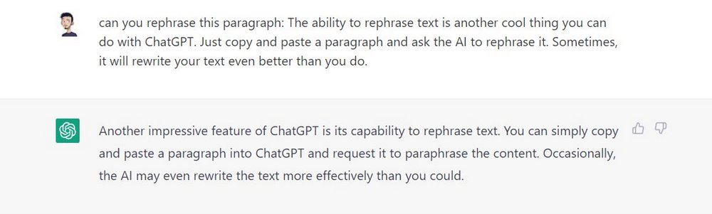 chatgpt for rewrite